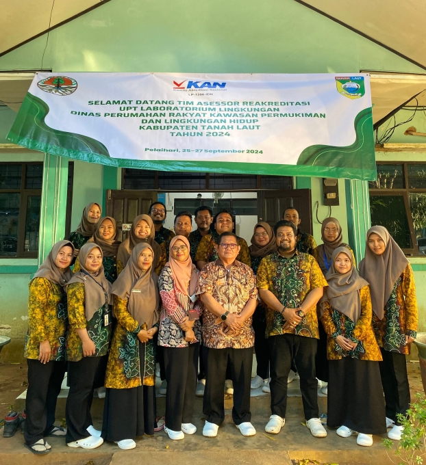 Komite Akreditasi Nasional Lakukan Witness dan Asesmen di UPT Laboratorium DPRKPLH Tanah Laut