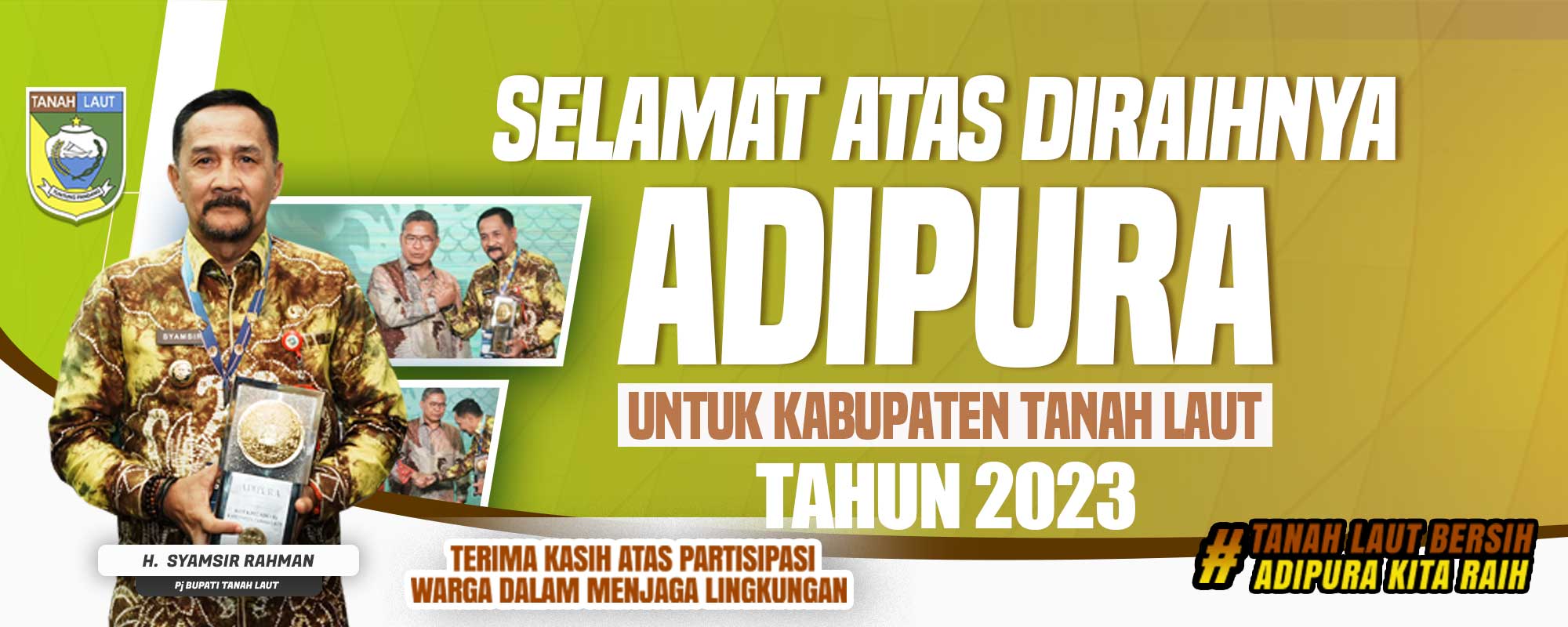 Adipura Kabuptan Tanah Laut Tahun 2023